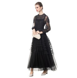 New 2055 Elegant embroidered dress 250509